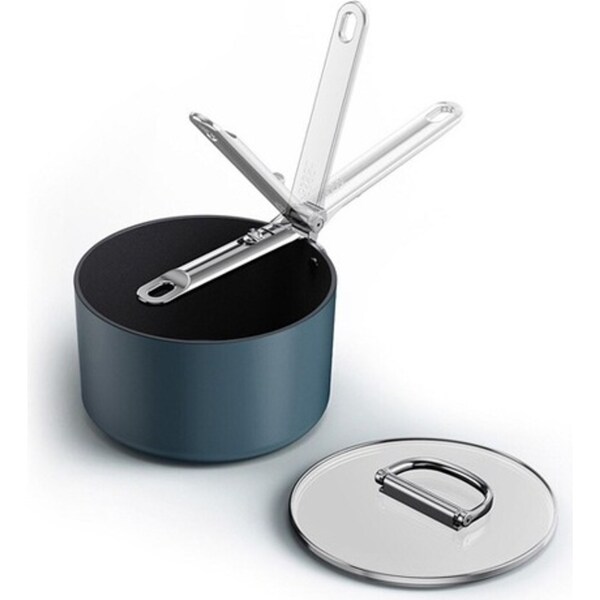 Joseph Joseph Space Folding Handle Non-stick Saucepan & Lid 19cm/2.9qt