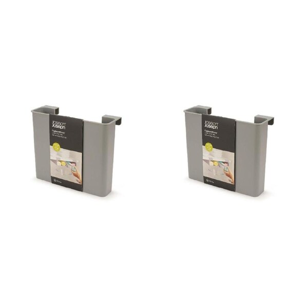 2x Joseph Joseph CupboardStore Film/Foil Organiser Hanging Tidy Rack Large