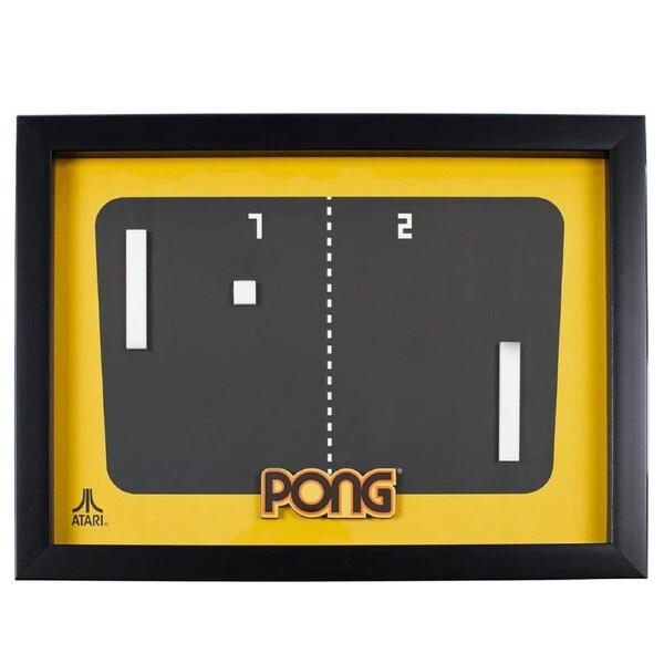 Thumbs Up! Official Atari Pong Collection 3D Wall Art