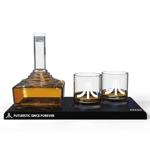 Thumbs Up! Official Atari Joystick Decanter Set