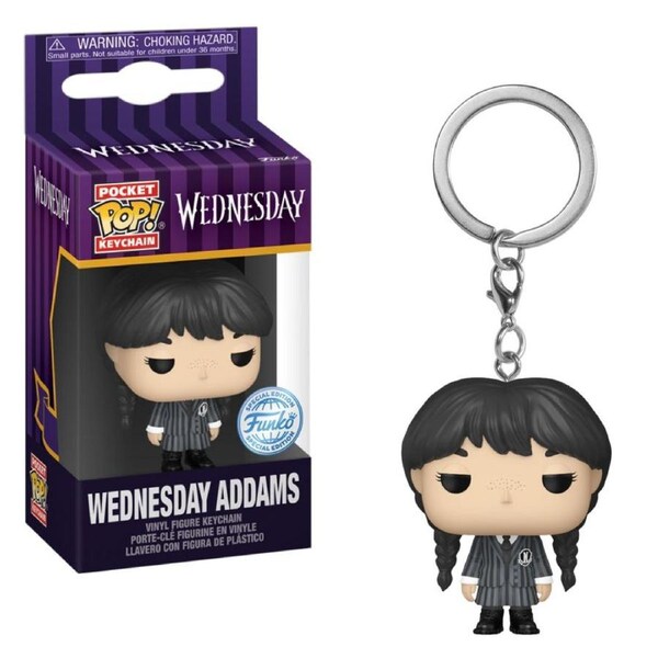 Wednesday: Wednesday Addams Funko Pocket POP! Keychain POP! Vinyl