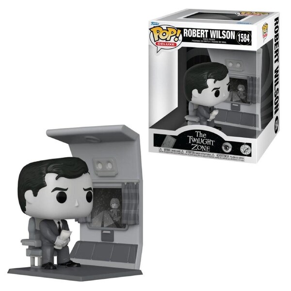 The Twilight Zone Mr. Robert Wilson Deluxe Funko POP! Vinyl
