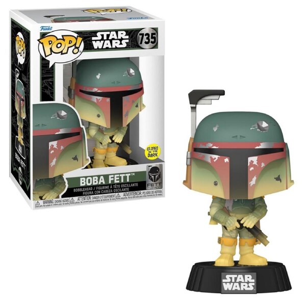 Star Wars Fett Legacy Boba Fett Glow in the Dark Funko POP! Vinyl