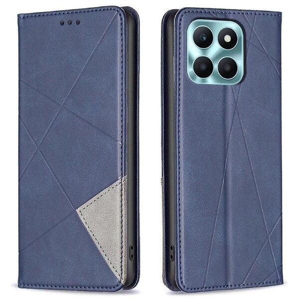 For Honor X6a 4g Leather Case Card Holder Phone Stand Protection Cover