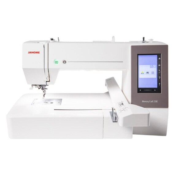Janome Memory Craft 550E Embroidery Sewing Machine