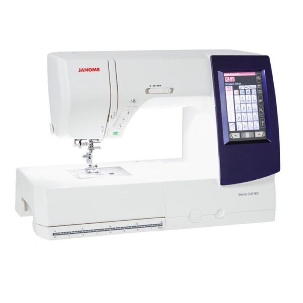 Janome Memory Craft 9850 Quilting Embroidery Sewing Machine