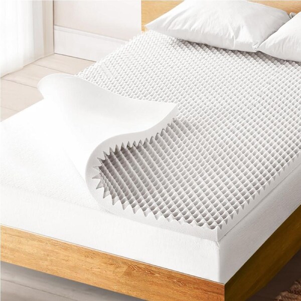 5cm Egg Crate Toppers Giselle Foam Mattress Topper Single