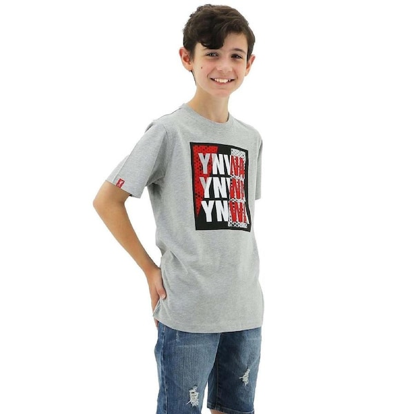 Liverpool FC Youth Kids YNWA Tee T Shirt Top Soccer LFC - Grey 6