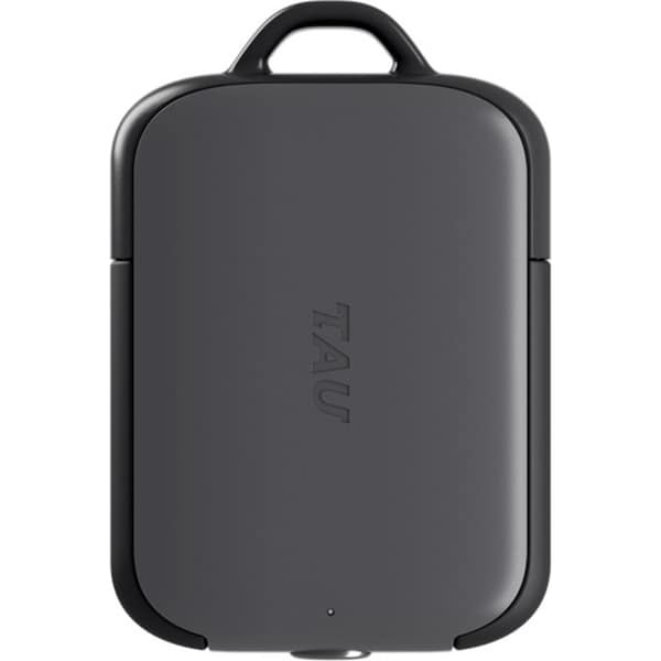 Tau 2 Keyring 3in1 2000mAh Powerbank Universal External Battery Charcoal BLK