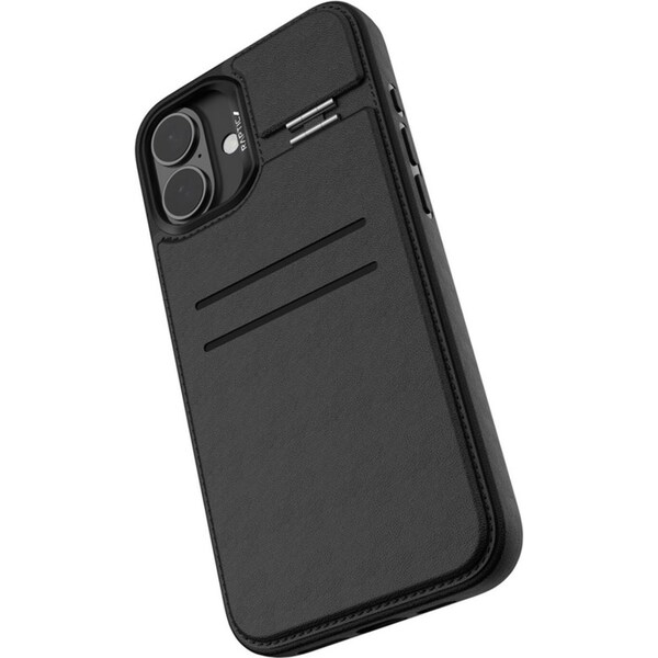 X-Doria Raptic MagSafe Kickstand Wallet Case Cover For Apple iPhone 16 Black