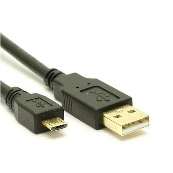 8Ware USB 2.0 Cable A Micro-USB B Male to Male Cable Adapter Connector 2m Black