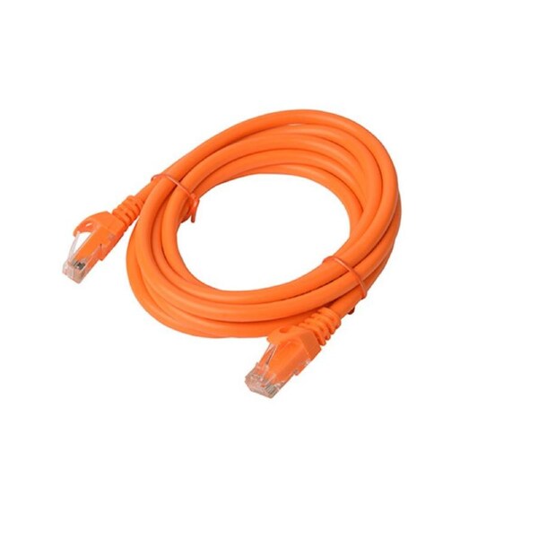 8Ware Cat6a UTP Snagless Ethernet Cable LAN RJ45 Network Connector 3m Orange