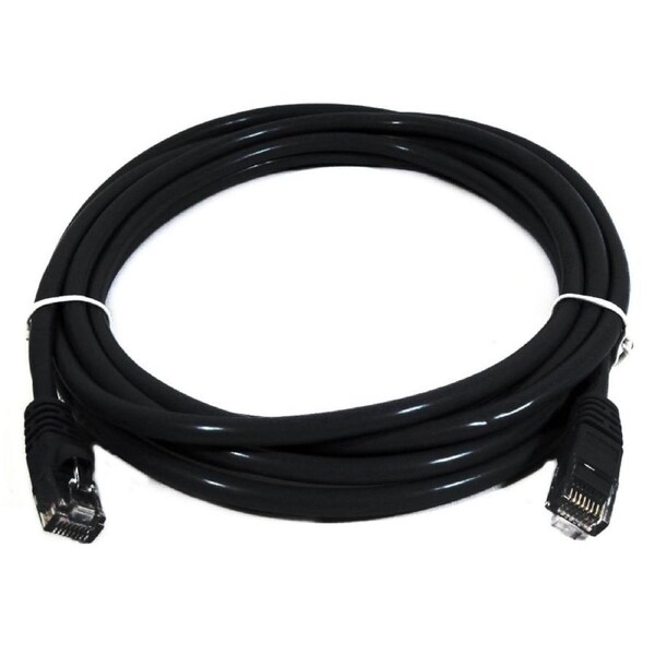 8Ware Cat6a UTP Snagless Ethernet Cable LAN RJ45 Network Connector Cord 1m Black