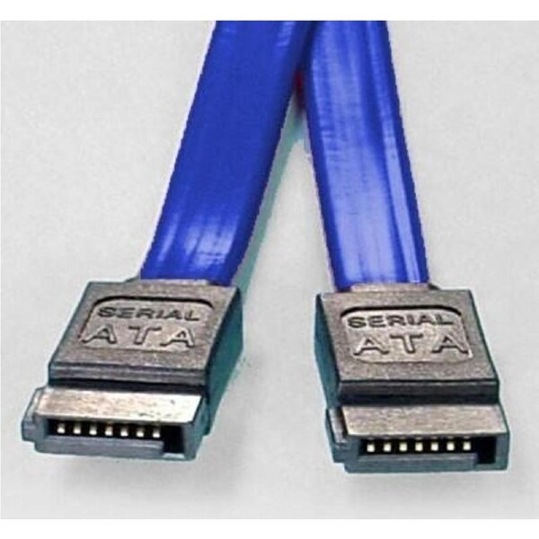 8Ware SATA 3.0-26AWG Male Data Cable Connector Cord For PC Computer 50cm Blue