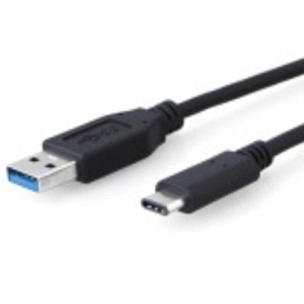 8Ware USB 3.1 Cable Type-C to A Male to Male Extension Connector 10Gbps 1m Black