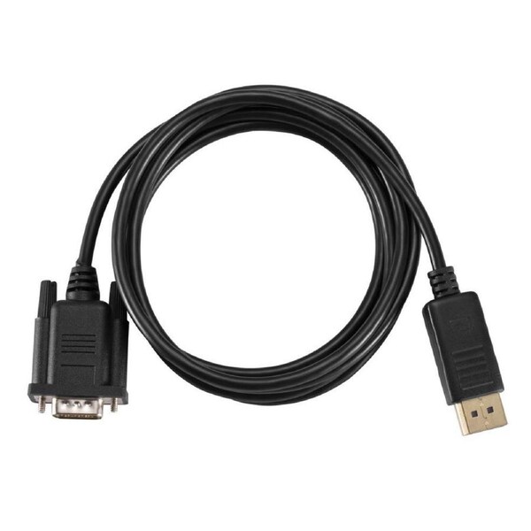 8Ware SPEED DisplayPort Male - D-Sub 1.8m Cable Black