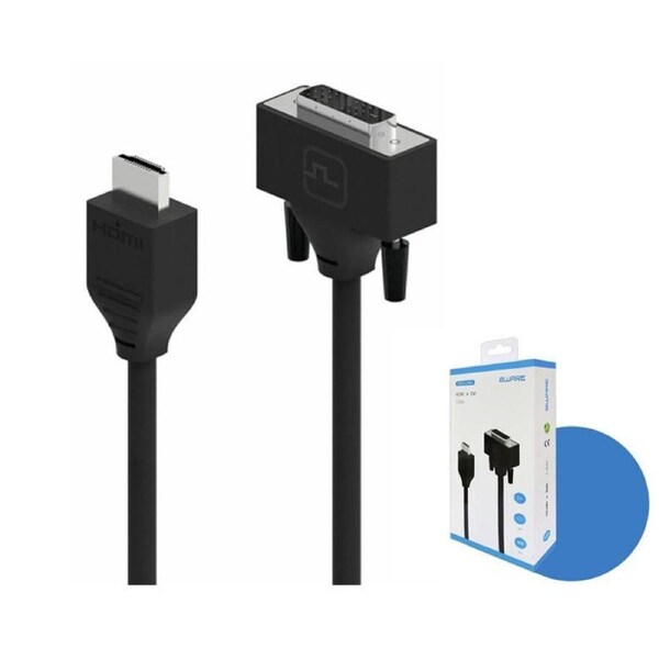 8ware 8W-HDMIDVIF Pro Series 2M HDMI to DVI Cable Male to Male