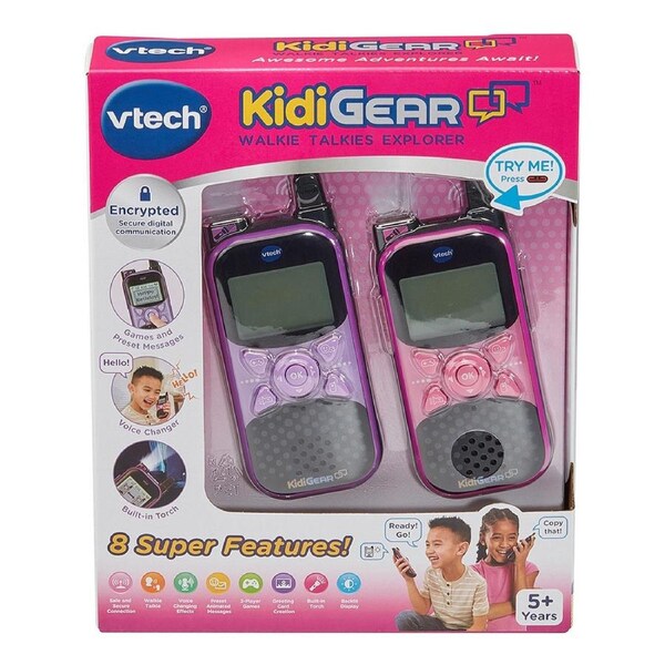 Vtech - KidiGear Walkie Talkies Explorer Pink