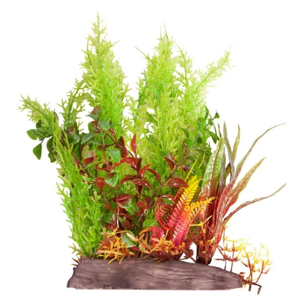 Aqua One Ecoscape Large Wide Christmas Moss Green/Hygro Red (28264)