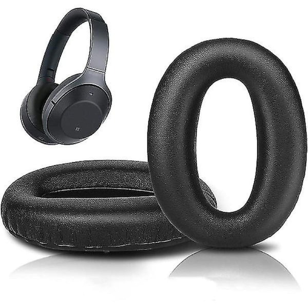 Ear Pads For Sony Mdr-1000x Wh-1000xm2 1 Pair Black