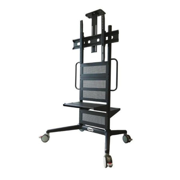 BenQ Pro AV Trolley - Fixed Height Video Conferencing, Digital Signage and IFP Trolley - Support up to 125kg - fit displays 43" - 86"