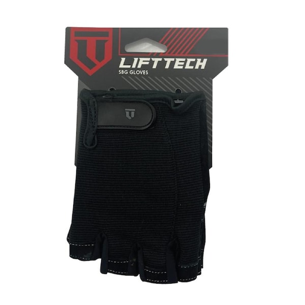 Lifttech Fitness Unisex Gym/Workout Lifting Training Half-Finger SBG Gloves Small