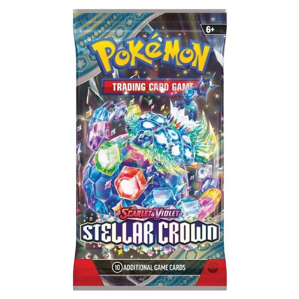 Scarlet & Violet Stellar Crown Single Booster Pack POKEMON TCG