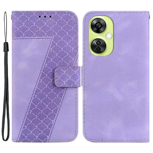 For Oneplus Nord Ce 3 Lite 5g/nord N30 5g/oppo K11x 5g Wallet Phone Case 7-shape Imprinted Leather Stand Cover