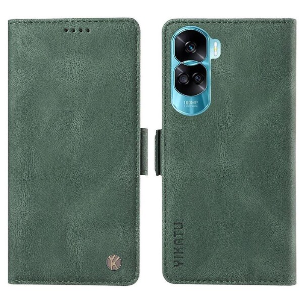 For Honor 90 Lite 5g/x50i 5g Pu Leather Case Stand Skin-touch Wallet Phone Cover