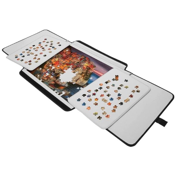 Portable Jigsaw Puzzle Board Mat with 1000PCS Capacity Puzzle Carrier Puzzling