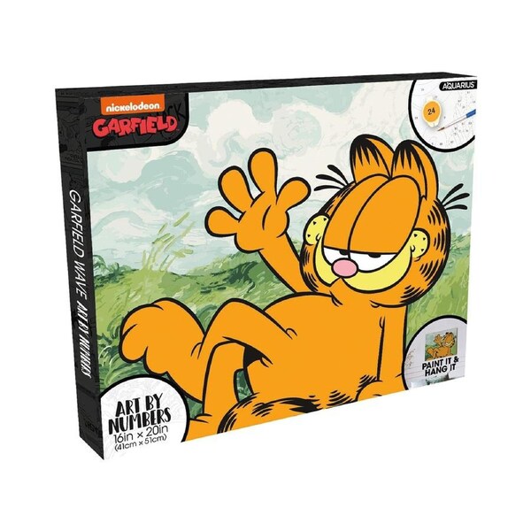 Garfield Art By Numbers