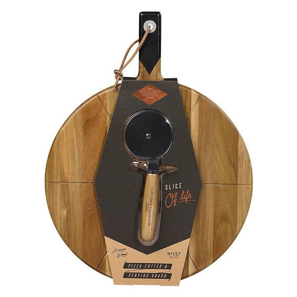 Gentlemen's Hardware - Pizza Cutter & Serving Board