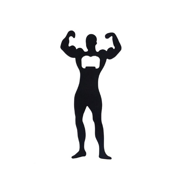 Sexy Man Shape Bottle Opener Non-slip Metal Beautiful Woman Can Opener Party Supplies-Male
