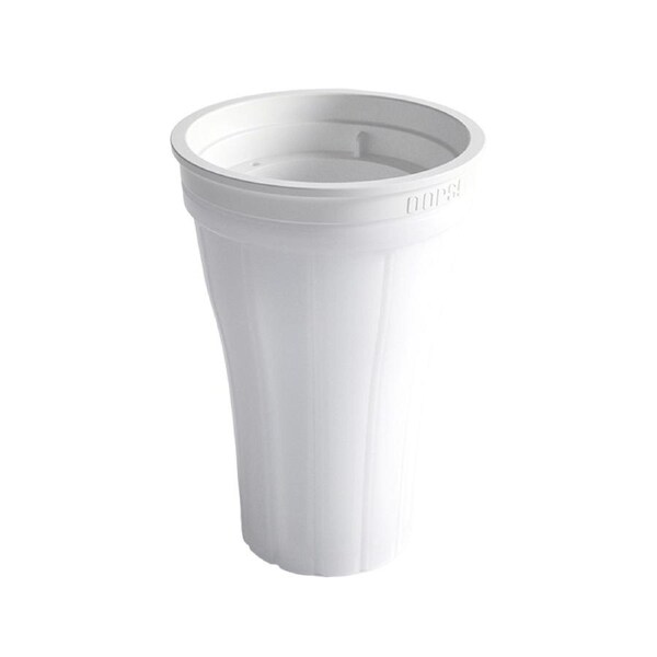 Slushy Maker Cup Spillway Hole Make Cold Drink Portable Quick Squeeze Slushie Ice Maker for Home-White