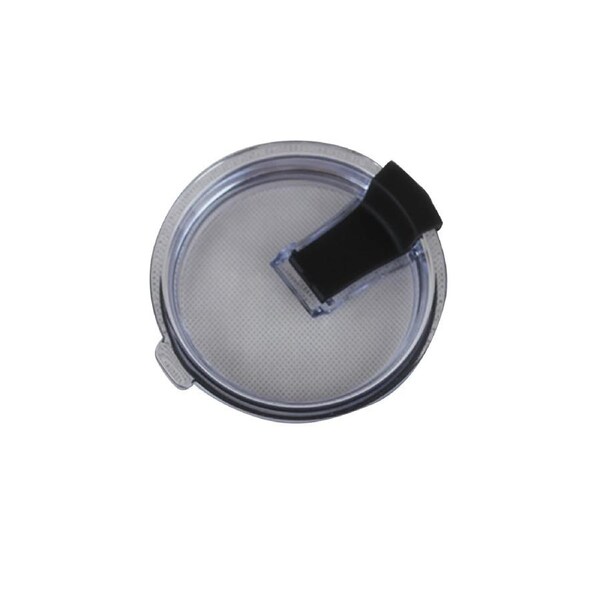 Spill Proof Tumbler Lid Smooth Opening Replacement Car Cup Cover for Yeti 30OZ-Black - Black