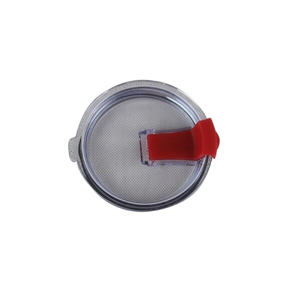 Spill Proof Tumbler Lid Smooth Opening Replacement Car Cup Cover for Yeti 30OZ-Red - Red