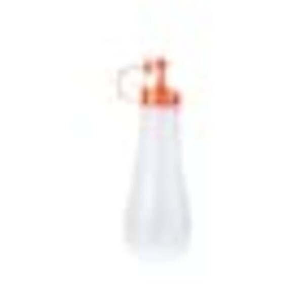 JOYBUY Squeeze Sauce Bottle Food Grade Pointed Mouth Design PE Reducing Waste Condiment Dispenser for Ketchup -Orange - Orange