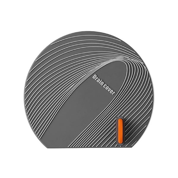 Sewer Deodorant Pad Good Sealing Strong Suction Handle Design Toilet Floor Drain Deodorant Cover for Home-C