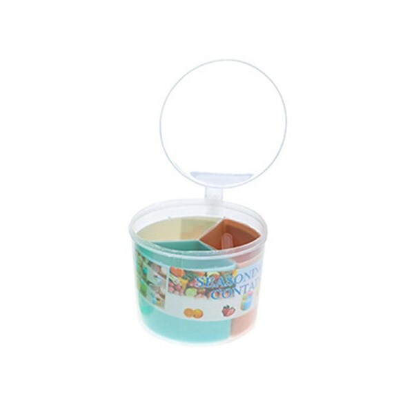 Spice Container Detachable Space Saving Plastic Practical Seasoning Storage Box for Kitchen-1
