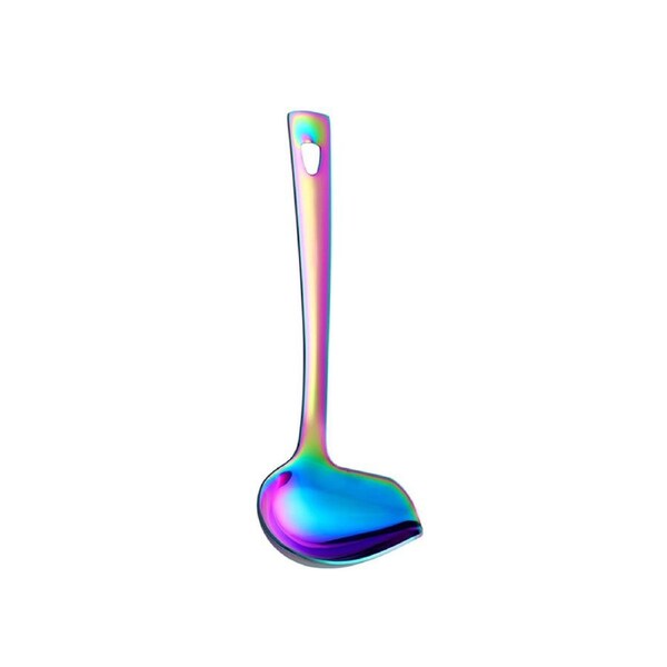 Stainless Steel Duck Mouth Oil Spoon Hanging Hot Pot Soup Ladle Scoop Tableware-Multicolor