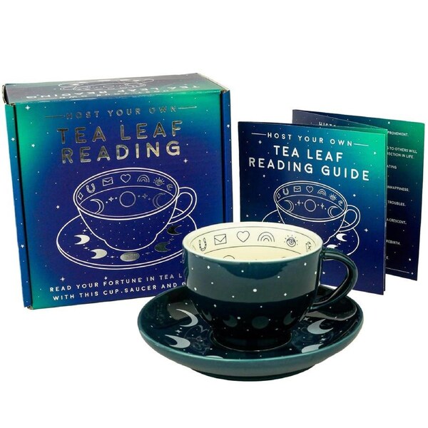 Tea Leaf Reading Cup and Saucer