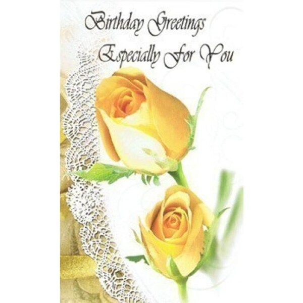 Birthday - Yellow Roses