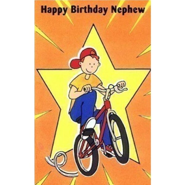 Birthday Nephew - Bike Rider