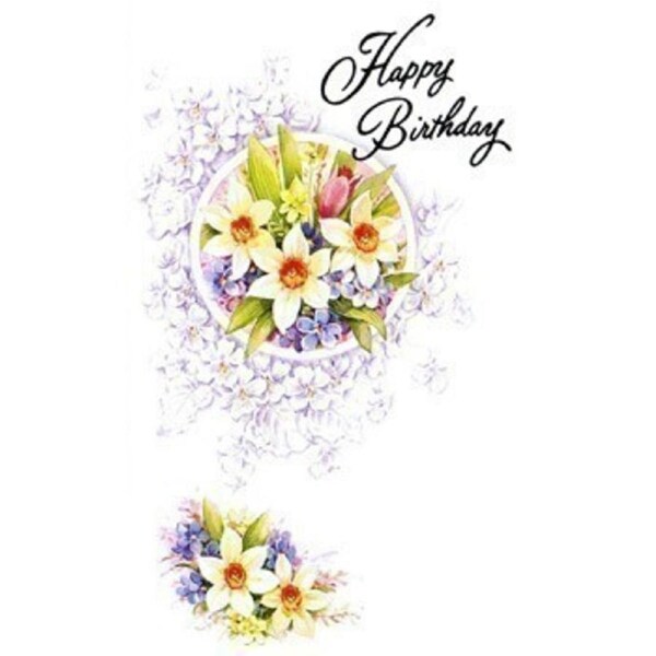 Birthday - Floral Theme