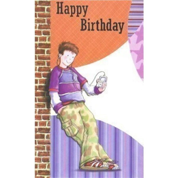 Birthday - Boy with MP3