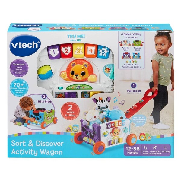 Vtech - Sort & Discover Activity Wagon