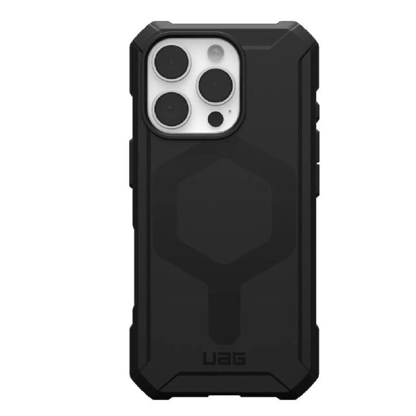 UAG Essential Armor MagSafe Apple iPhone 16 Pro Max (6.9') Rugged Case - Black(114449114040),15ft. Drop Protection(4.6M), 10 Years Warranty 114449114040