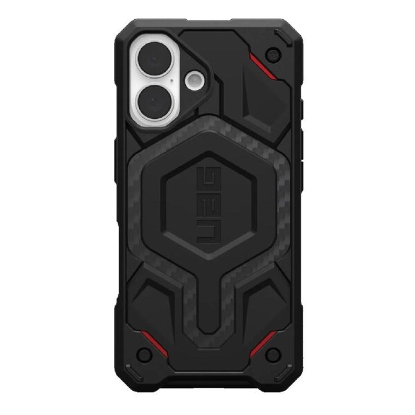 UAG Monarch Pro Kevlar Apple iPhone 16 (6.1') Rugged Case - Kevlar Black(114458113940),25ft. Drop Protection (7.6M), 10 Years Warranty 114458113940