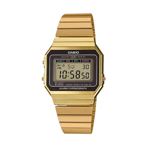 Casio General Gold Unisex Vintage Digital Watch A700WG-9ADF