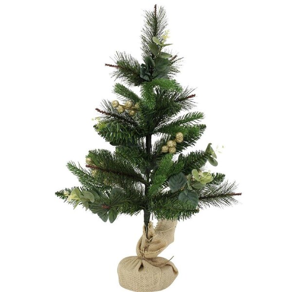 LVD PVC Christmas Tree Wonder Home/Office/Living Room Display Decor 32x60cm